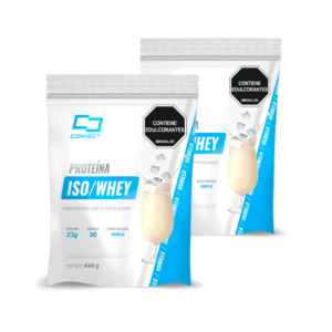 Dos Bolsas Proteína Iso Whey 840g