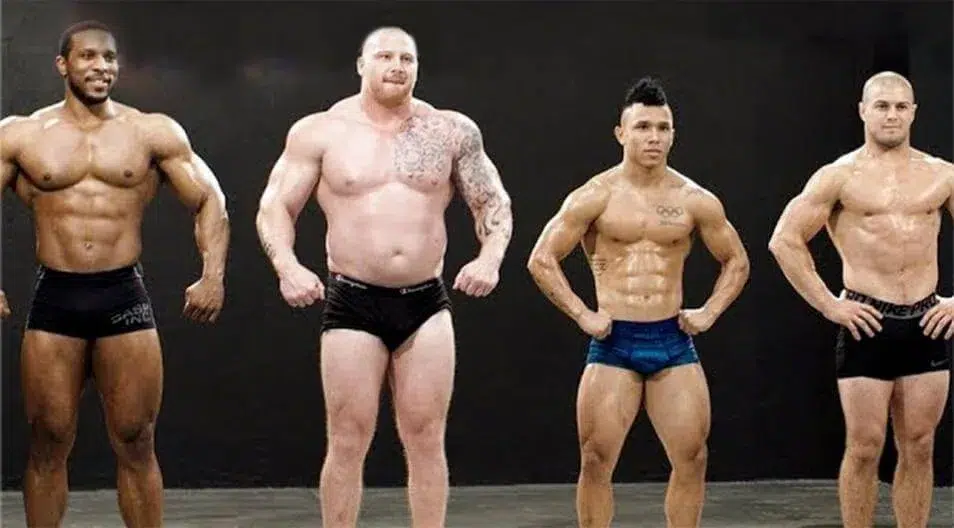 Culturista vs. powerlifter vs. levantador