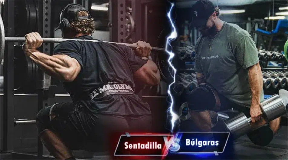 Sentadilla búlgara vs sentadilla con barra, ¿cuál es mejor? 81 Búlgara vs sentadilla con barra
