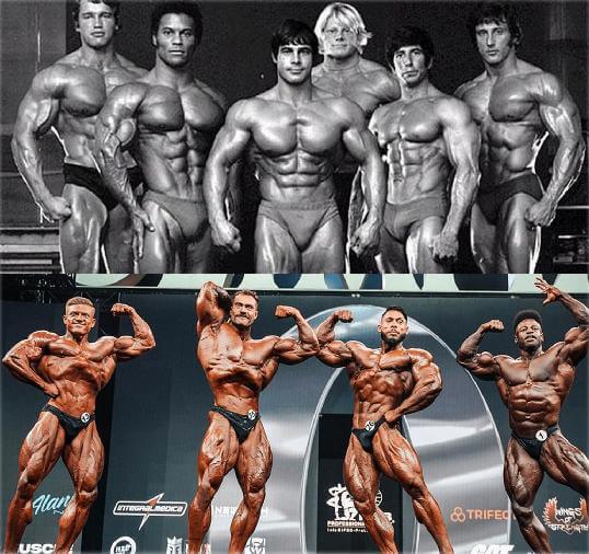 Comparativa entre Era del culturismo