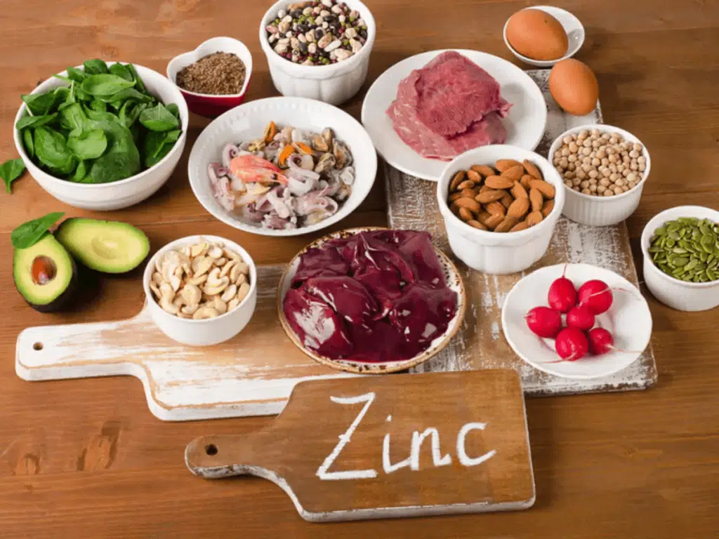 Fuentes alimenticias de zinc