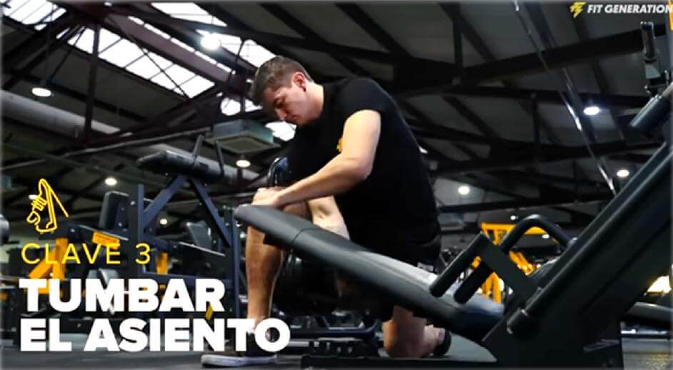 Tumbar el asiento