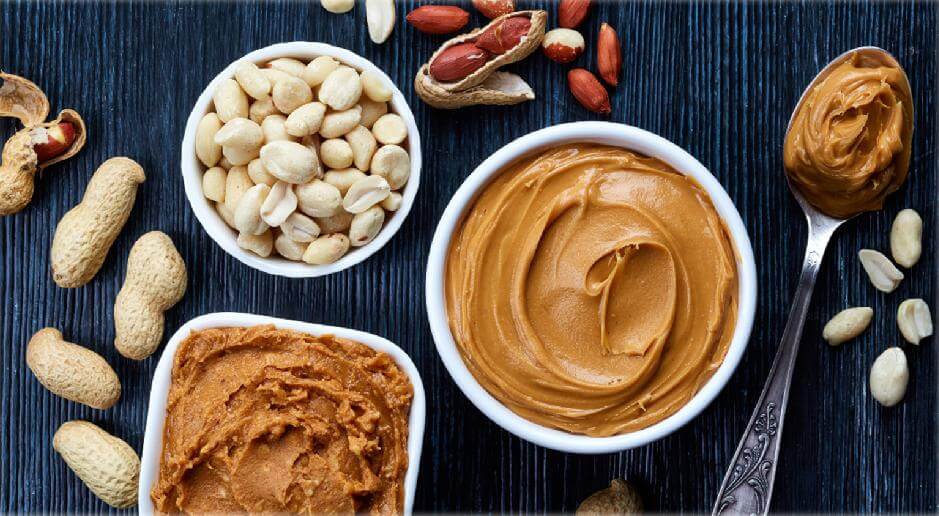 Los 7 mejores alimentos para ganar masa muscular más rápido 5 Frutos secos y mantequilla