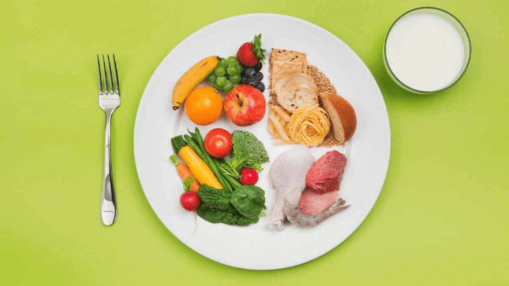 Porciones con información nutricional