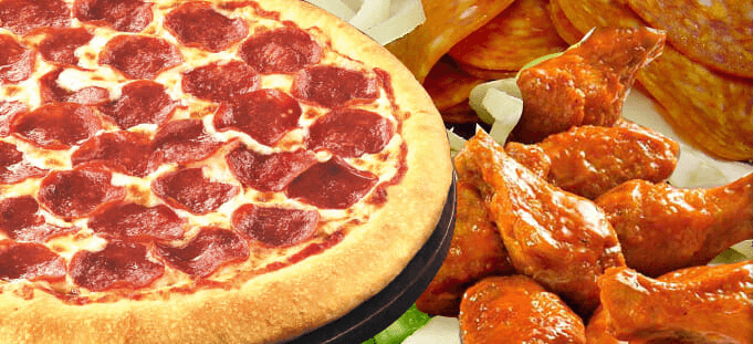 Pizza o comida trampa