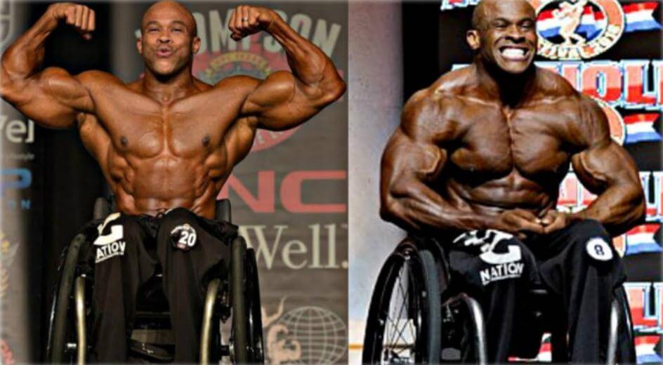 Culturismo en silla de ruedas