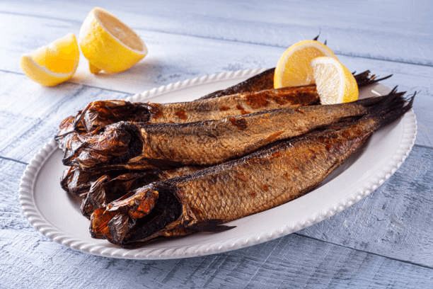 Arenque alimentos con creatina