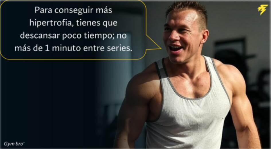 Descanso entre series y ejercicios