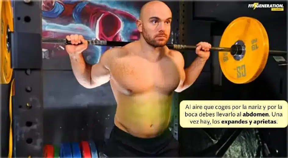 Respiración durante el ejercicco