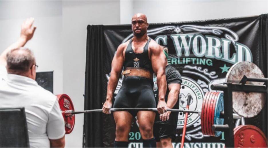 Competidor en powerlifting