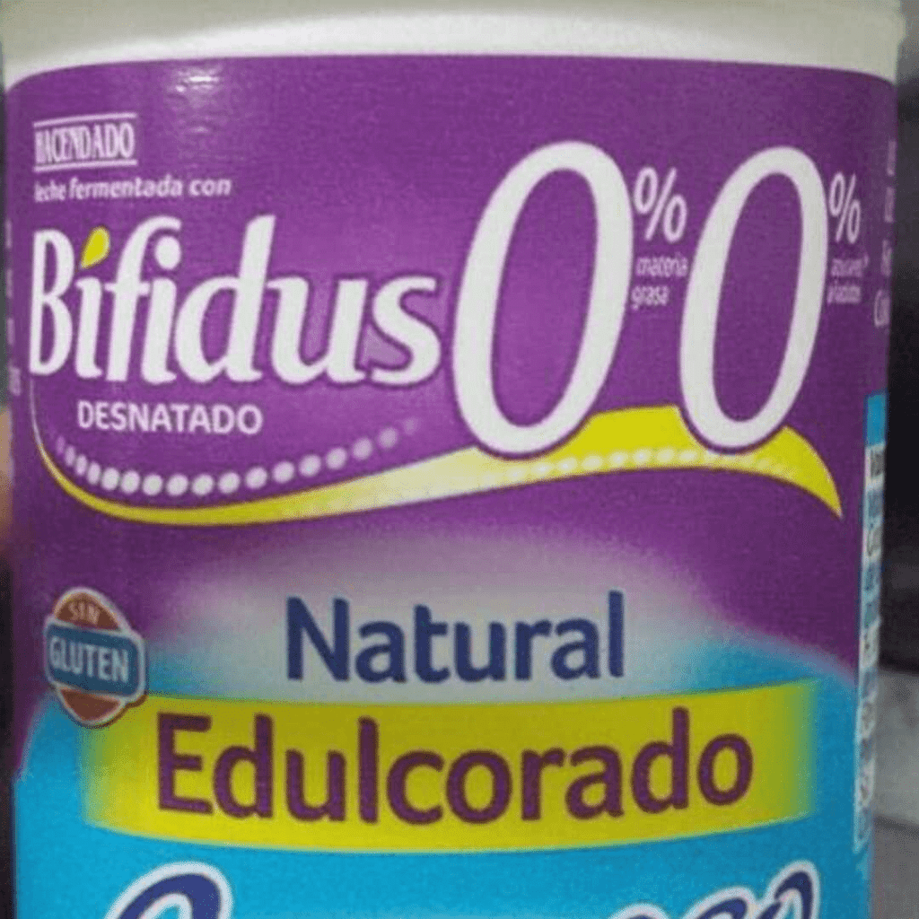 Valor energético y nutricional yogur