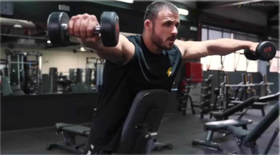 Elevaciones laterales para hombros