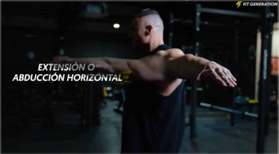 Ejercitar deltoides posterior