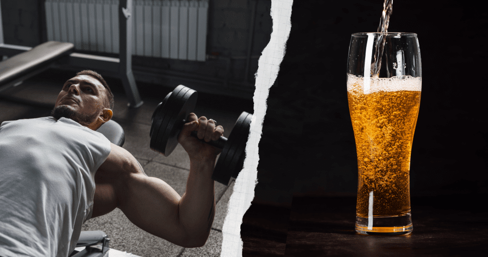 Cerveza y gimnasio, ¿cómo afecta a las ganancias musculares?