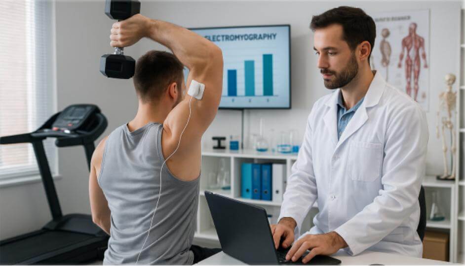 Estudio ángulo del hombro