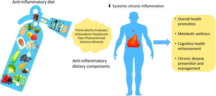 Distintos patrones antiinflamatorios