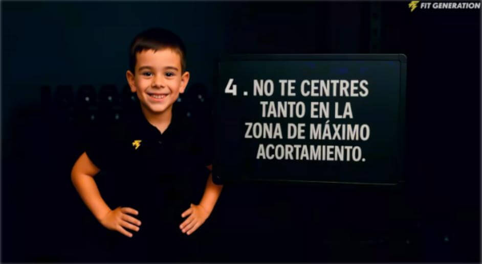 Zona de maximo acortamiento