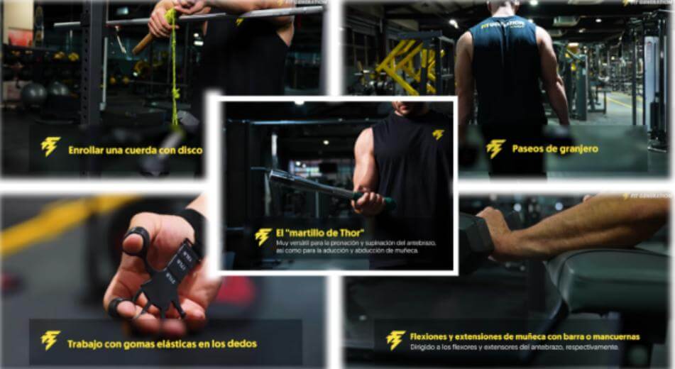 Ejercicios para entrenar el antebrazo