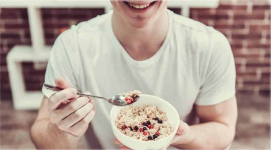 Alimentación nutritiva en hombres