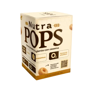 nutra pops cereal proteico crujiente con caseina megaplex nutramerican pharma